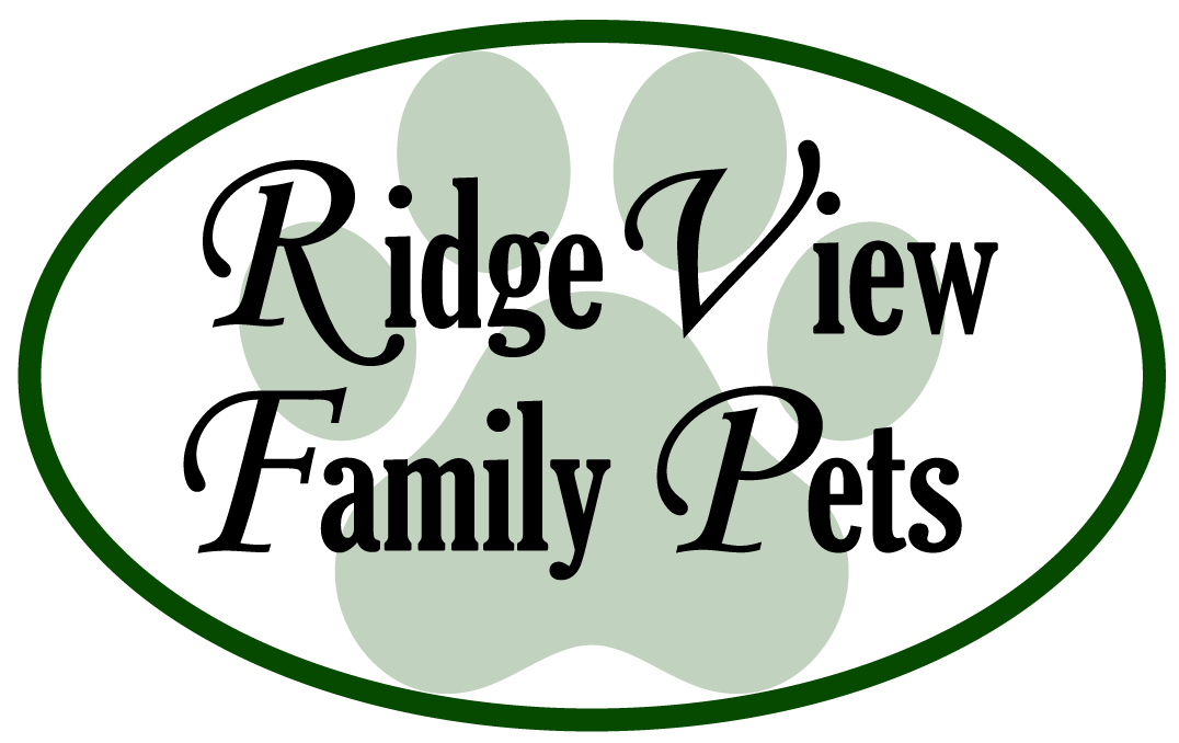 Ridge View Family Pets Logo